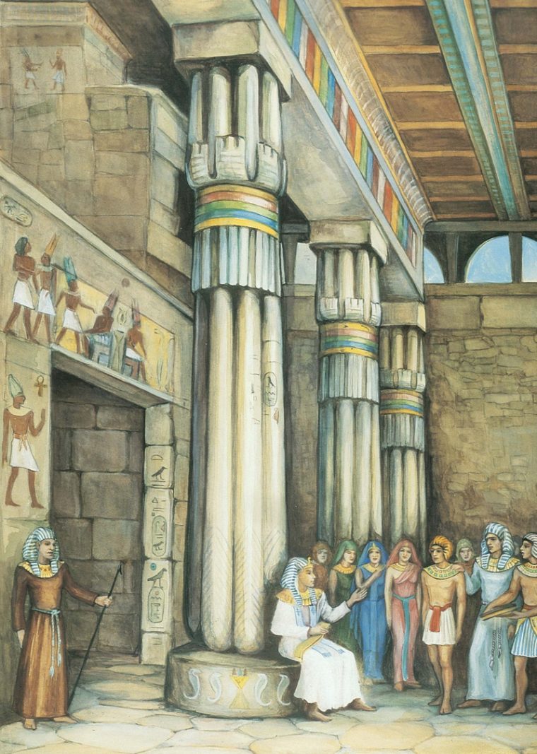 Illustrazione delle scuole dei misteri dell’antico Egitto